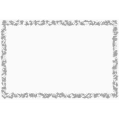 边框 简洁 黑白