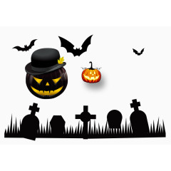 万圣节卡通装饰图案