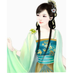 人物素描卡通小人图片