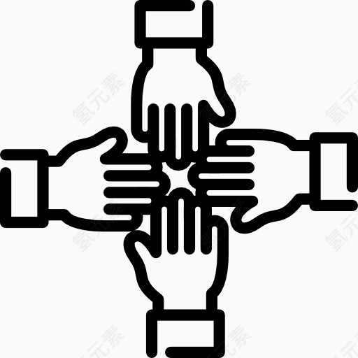 公司团队商务使用免抠图标icon