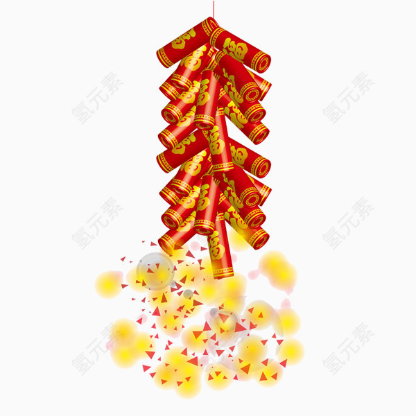 鞭炮素材