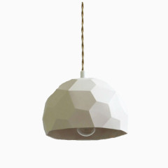白色多边形灯具