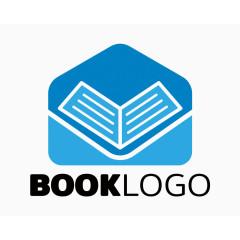 书本标志矢量设计素材