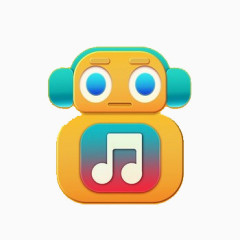 听音乐的机器人