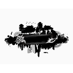 音乐海报素材失量图