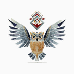 猫头鹰晶格化矢量