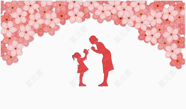 长大的孩子与母亲