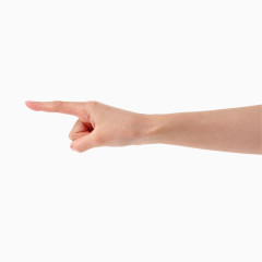  视觉冲击人手手势素材