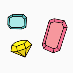 可爱卡通图案 萌 Q版风格