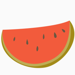西瓜卡通素材