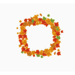 矢量秋叶素材