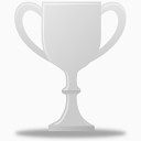 奖杯银漂亮的办公图标集7