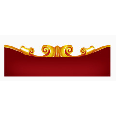 节日红色装饰元素