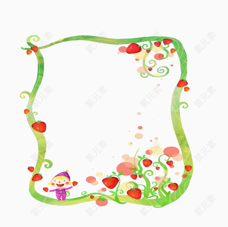 手绘可爱边框