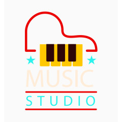 钢琴LOGO