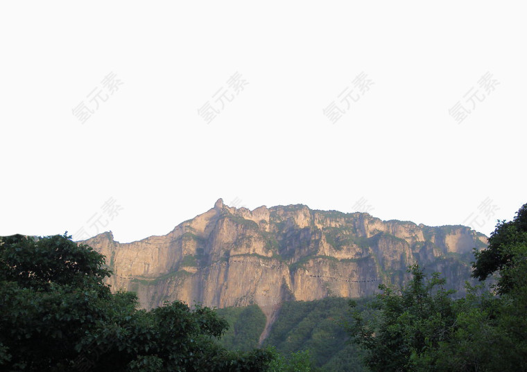 悬崖远景