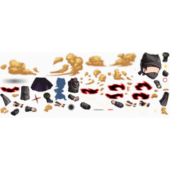 古典素材游戏标志素材