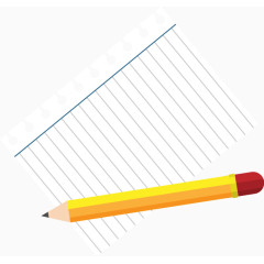 卡通扁平文具本笔