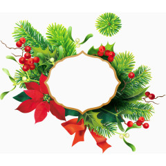 圣诞节相框素材