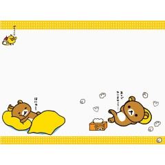 快乐小熊PPT背景