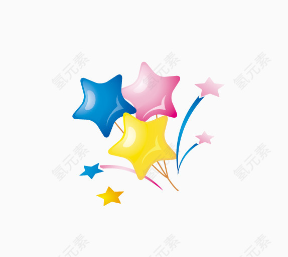 星星潮流元素设计
