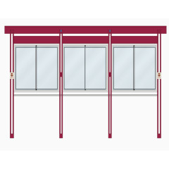 户外宣传栏 橱窗设计