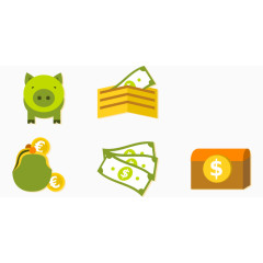 金融图标集合元素