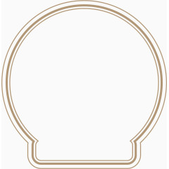 矢量手绘简约边框