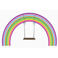 彩虹秋千