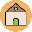 卡通建筑素材施工素描