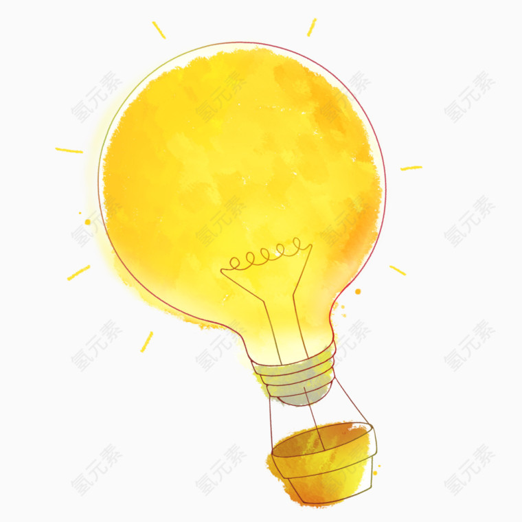灯泡热气球