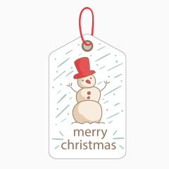 圣诞节吊牌