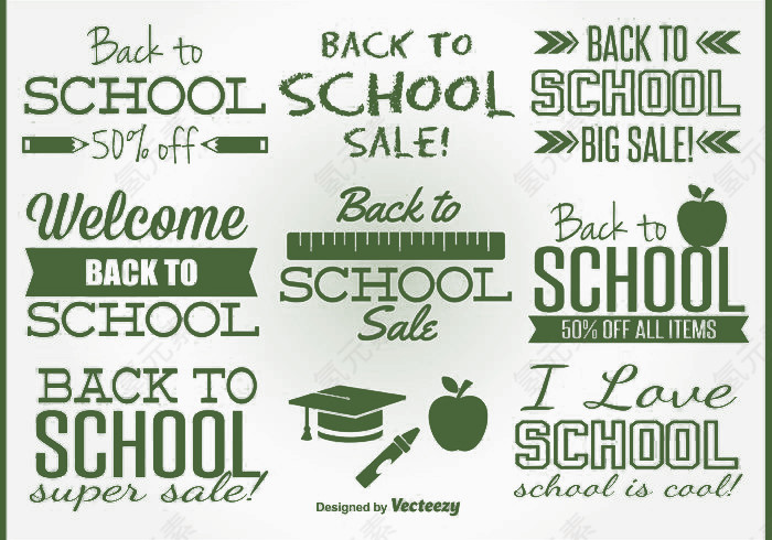 开学back to school