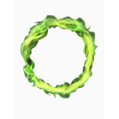 漂浮彩带花环矢量图