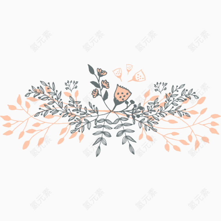 手绘花卉