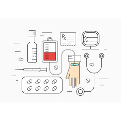 医疗过程平面图