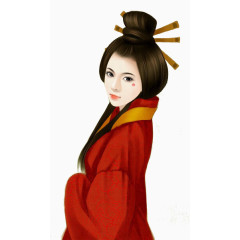 人物卡通装饰图案模板