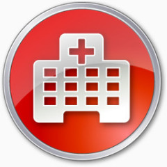 医院红色图标