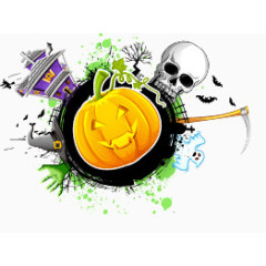 万圣节节日元素