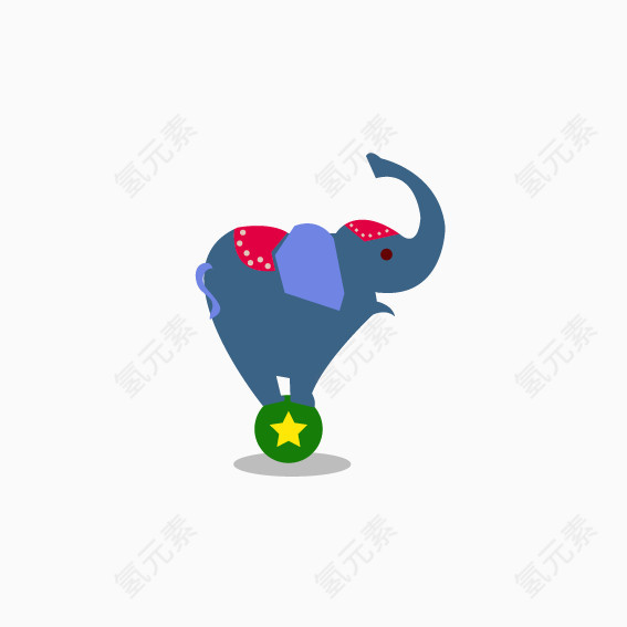 大象图案素材