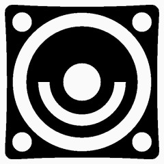 音乐扬声器图标