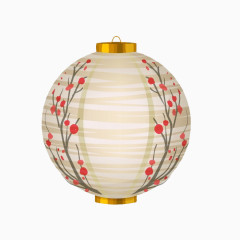 手绘日本和风灯笼