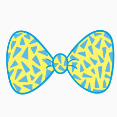 卡通蝴蝶结领结