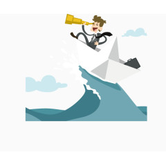 矢量手绘扁平人物