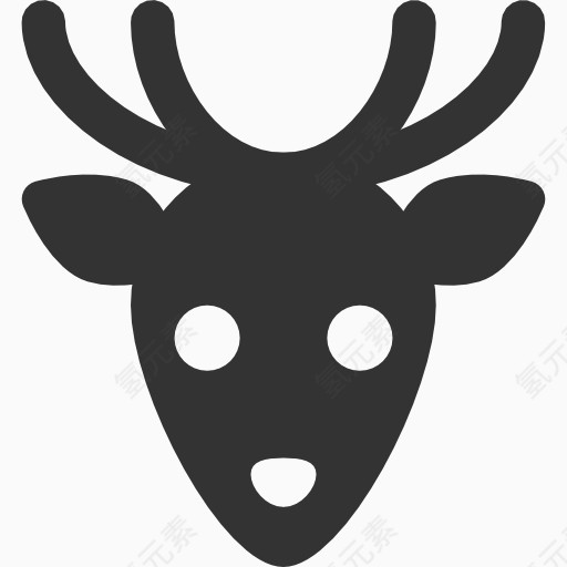 驯鹿头像图标