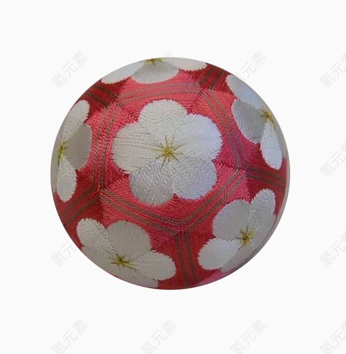 樱花手鞠球矢量