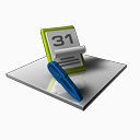 日期编辑时间表日历写写作警报