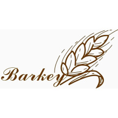 麦穗矢量标志图