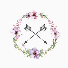 箭头花圈