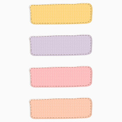 卡通手绘分类边框